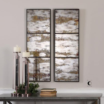Uttermost Rahila 2-Piece 42" High Framed Wall Art Set