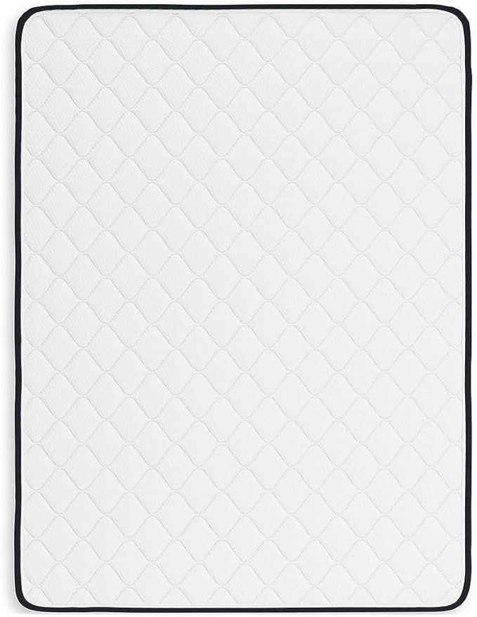 Signature Design by Ashley Full Size Firm 6 Inch Memory Foam Mattress, Super Soft Foam with Breathable Quilted Cover, Fiberglass Free, Mattress A Box, Adjustable Base Compatible, Limited Warranty