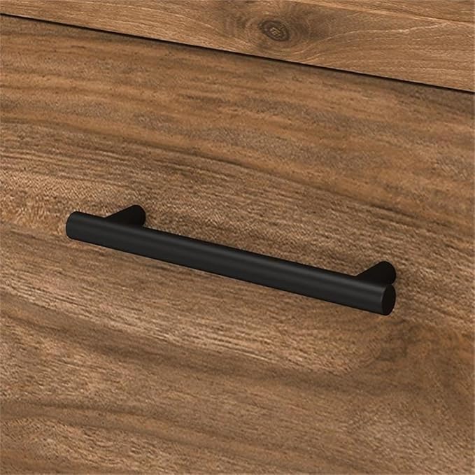 Bush Furniture UrbanPro 2 Drawer Lateral File Cabinet in Fresh Walnut - Engineered Wood