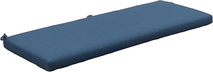 Tommy Bahama Bench Cushion, 44" X 19" X 2.5", Bamboo Bay Cobalt