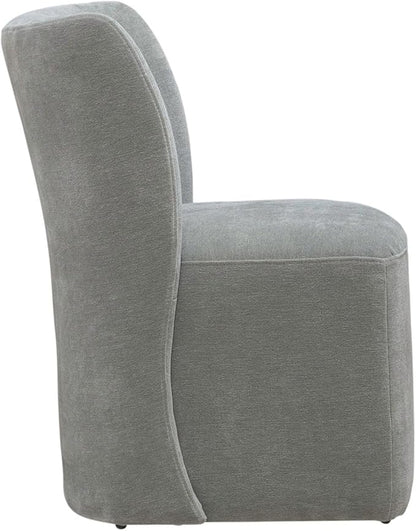 Liberty Furniture Accent Dining Chairs with Castors - Rounded Back - Sapphire Upholstry - Set of Four