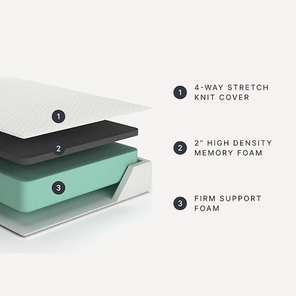 Signature Design by Ashley Chime Memory Foam 12" Full Mattress with Thick Memory and Support Foam for Pressure Relief, Fiberglass Free, Mattress In A Box