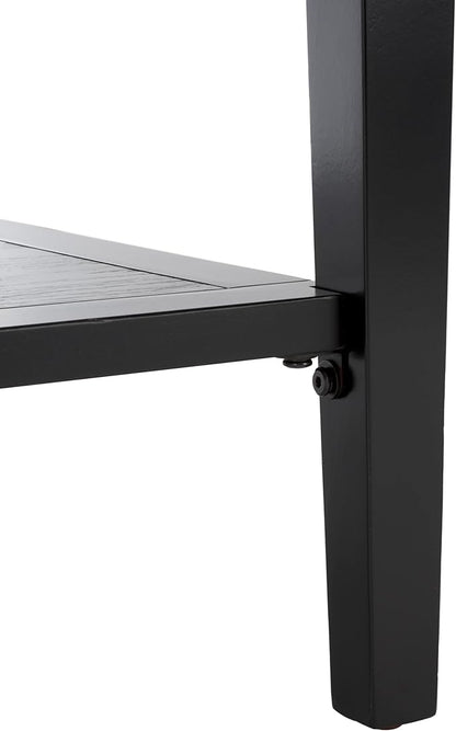 SAFAVIEH Home Collection Manelin Black/Antique Gold 3-Drawer Console Table for Living Room Foyer Bedroom Hallway Entryway Office