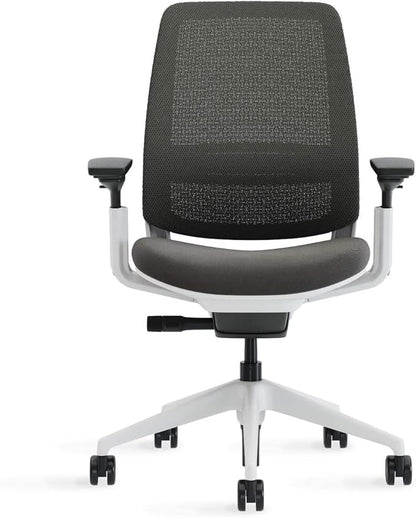 Steelcase Series 2 Office Chair, Seagull Frame, Cogent Connect Lagoon, Hard Floor Casters