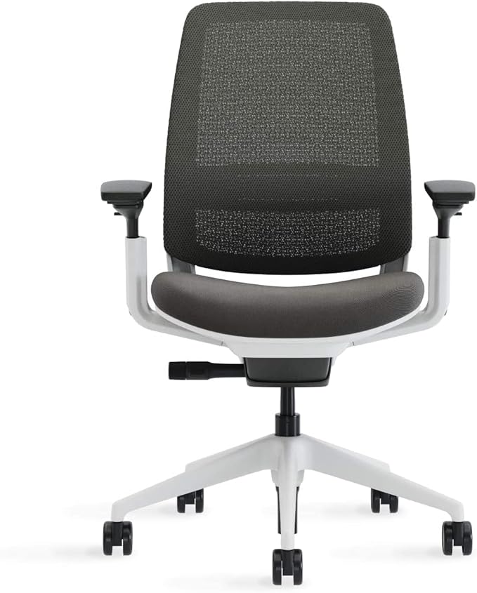 Steelcase Series 2 Office Chair, Seagull Frame, Cogent Connect Licorice