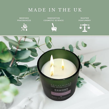Pecksniff's Grateful Candle - 3 Wick, 19.4 oz, 550g - Grateful Fragrance - Long-Lasting, Relaxing Ambiance for Home Décor