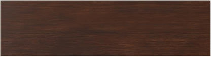 SIMPLIHOME Amherst 72-inch Wide Solid Wood TV Stand in Russet Brown, Transitional-Style Media Console for Living Room with Cable Management and Adjustable Shelves, Fits 80" TVs