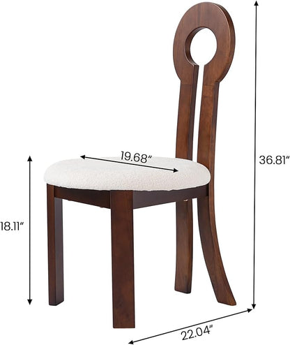 Sintered Stone Office Table and Chair Set - 33.5" Round Table for Small Offices (Light Brown Leg and Pandora Top, 1 Table and 4 Chairs)