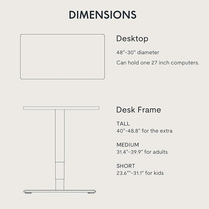 FLEXISPOT E6 MAX Dual Motor 3-Stage 48x30 Inch Heavy Duty Standing Desk, 330lbs Weight Capacity, Height Adjustable Desk w/Cable Management & Wheels (Seamless Black Desktop + Black Frame)