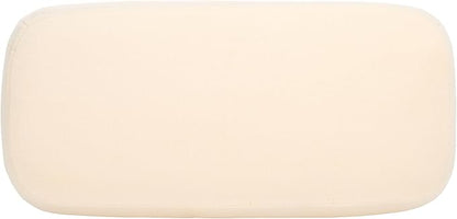 SAFAVIEH Home Collection Whitley Cream Faux Shearling Rectangular Ottoman (Fully Assembled)