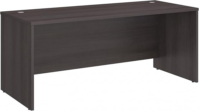 Bush Furniture BSHSCD272SG Studio C Storm Gray 72W x 30D Desk Shell