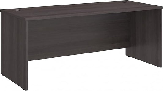 Bush Furniture BSHSCD272SG Studio C Storm Gray 72W x 30D Desk Shell