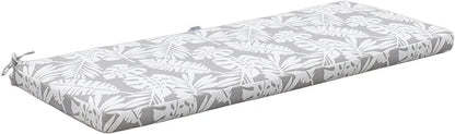 Tommy Bahama Bench Cushion, 48" X 19" X 2.5", Tropical Chrome