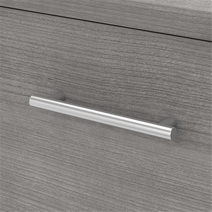 Pemberly Row 2 Drawer Lateral File Cabinet in Platinum Gray - Engineered Wood