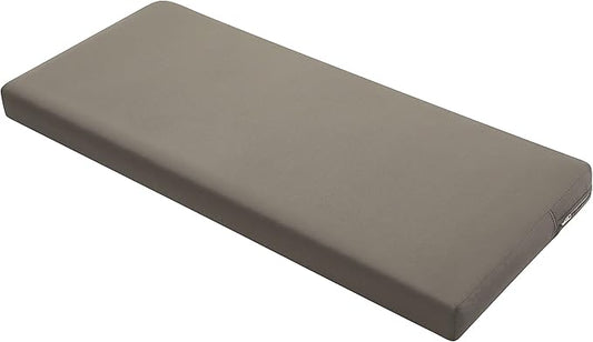 Classic Accessories 62-014-TAUPE-EC Ravenna Bench/Settee Cushion, 1 Count (Pack of 1), Dark Taupe, Patio Loveseat Cushion