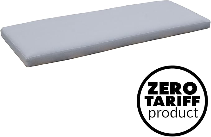 Tommy Bahama Bench Cushion, 44" X 16" X 2.5", Bamboo Bay Cloud