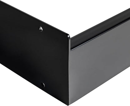 40 Inch Bar Table Legs for Desk, Dining Table with Adjustable Feet Pads,Home DIY Furniture Legs，Black Set of 2.