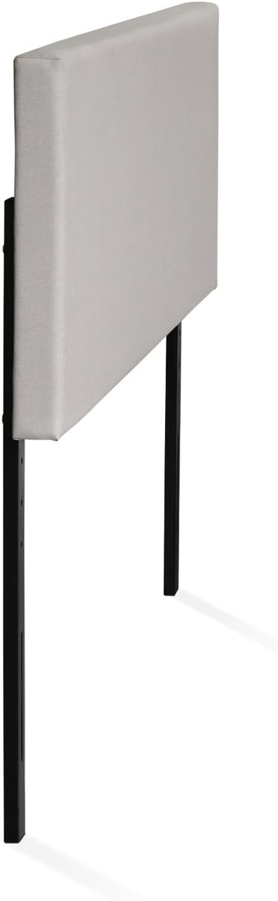 FURINNO Roanne Plain Headboard, Full, Fog