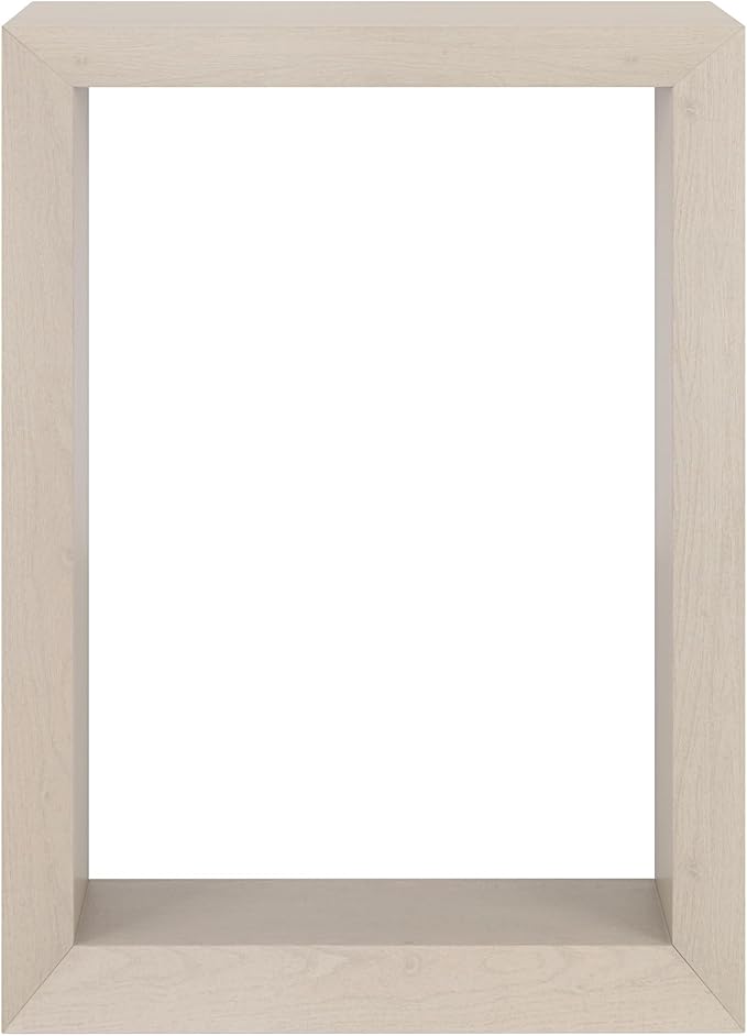 Henn&Hart 22'' Wooden Rectangular Console Table Entryway Table, Sofa Table for Entryway, Living Room, Couch, Hallway, or Office, Alder White