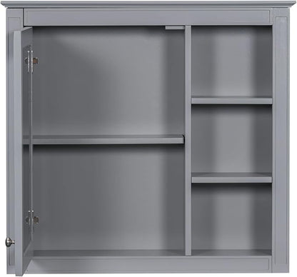 30" Bathroom Vanity with Matching Medicine Cabinet, Modern Sink Storage Cabinet with Drawers, Soft Closing Doors and Shelf, Bathroom Vanities with Sink & Mirror