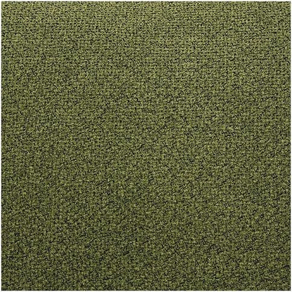 Signature Design by Ashley Horizon Hall Vintage Outdoor Nuvella Weather Resistant Fabric, Resin Wicker Sofa with Cushion and 2 Accent Pillows, Green & Dark Brown