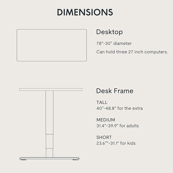 FLEXISPOT E6 MAX Bamboo 78x30 Inch Dual Motor 3-Stage Heavy Duty Standing Desk, 330lbs Weight Capacity, Height Adjustable Desk w/Cable Management & Wheels (Solid Bamboo Desktop + White Frame)