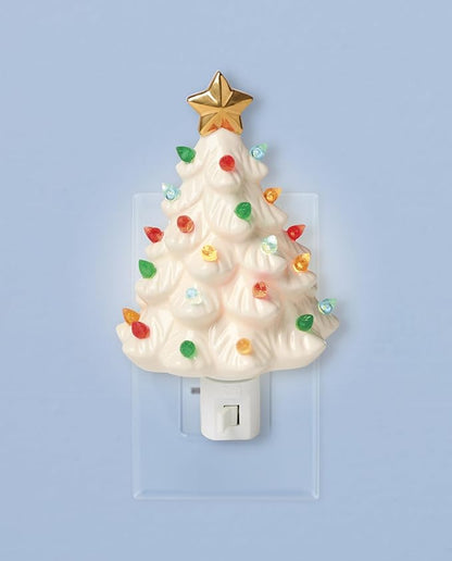 Lenox 897959 Treasured Traditions Tree Night Light, Christmas Decorations, Indoor Decor