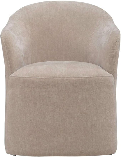 Liberty Furniture Accent Dining Chairs with Castors - Squared Arm - Wicker Upholstry - Set of Four