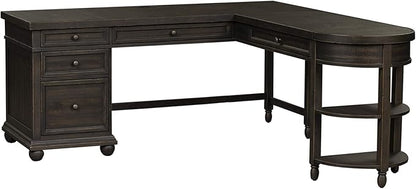 LIBERTY FURNITURE INDUSTRIES, INC. Harvest Home Opt L Shaped Desk Set