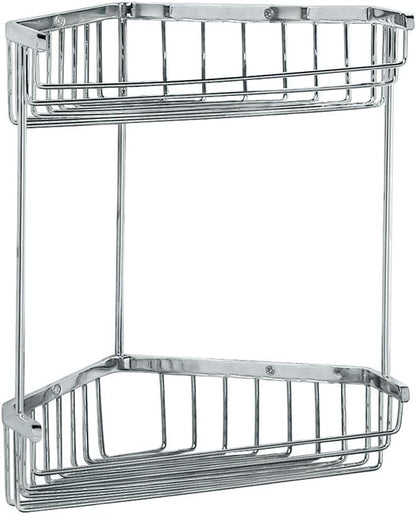 Gatco 1475 Tub and Shower Corner Caddy, Chrome