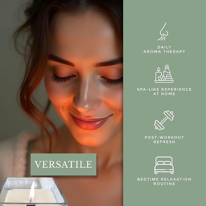 Pecksniff's Prestige 1 Wick Square Candle, Oudwood & Vetiver - Luxurious Blend of Citrus, Florals, and Precious Woods - 190g Sophisticated Home Decor and Fragrance - 6.7 oz