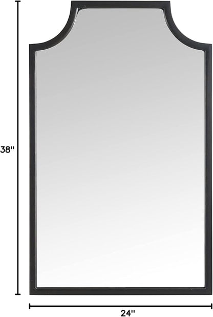 Crosley Furniture Aimee Mirror for Bathroom, Hallway, or Entryway, Oil Rubbed Bronze