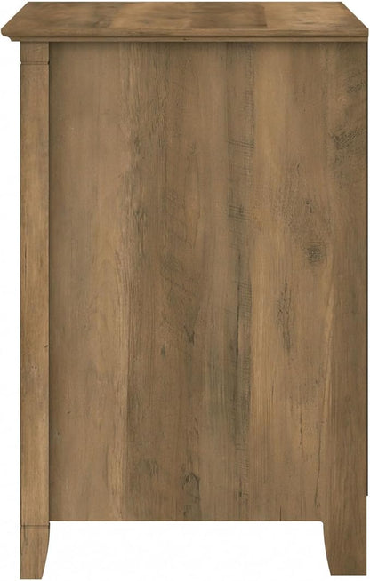 Bush Furniture Key West 2 Drawer Lateral File Cabinet in Reclaimed Pine, Document Storage for Home Office, Accent Chest with Drawers