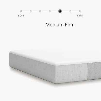 Signature Design by Ashley Twin Size Cool Max 12 Inch Medium Plush Cooling Gel Infused Memory Foam Mattress for Pressure Relief, Fiberglass Free, Mattress in A Box