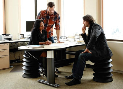 ExtraErgo Ergonomic Stool for Active Sitting (Black)
