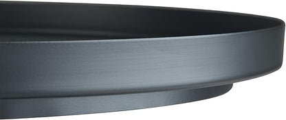 SIMPLIHOME Monet Industrial 18 inch Wide Metal Accent Side Table in Black, Fully Assembled for the Living Room and Bedroom