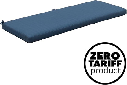 Tommy Bahama Bench Cushion, 50" X 16" X 2.5", Bamboo Bay Cobalt