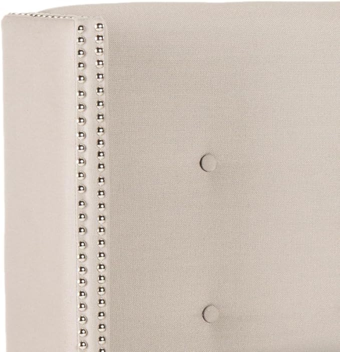 SAFAVIEH Headboard Collection Keegan Headboard, Queen, Taupe