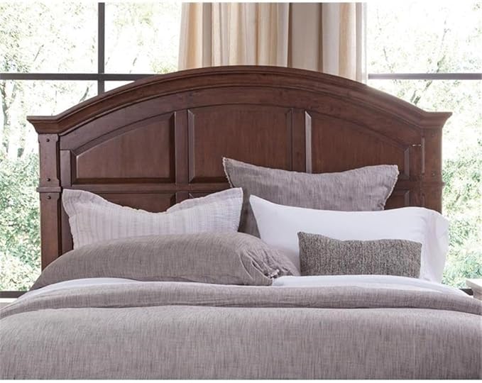 American Woodcrafters Sedona Cinnamon Cherry Queen Wood Panel Headboard