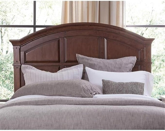 American Woodcrafters Sedona Cinnamon Cherry Queen Wood Panel Headboard