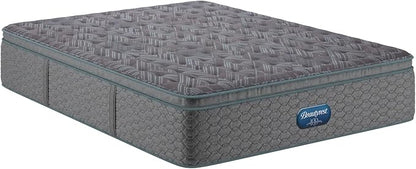 Beautyrest Prime Dream Medium Pillow Top 14.25" Mattress - Full - Durable Pocketed Coil, Support, Pressure Relief, Cooling, Motion Separation; 100 Night Sleep Trial and 10 Year Warranty