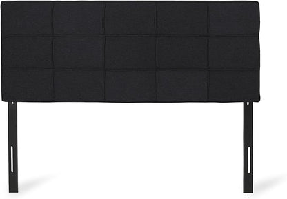 Christopher Knight Home Contemporary Upholstered Queen/Full Headboard, Black