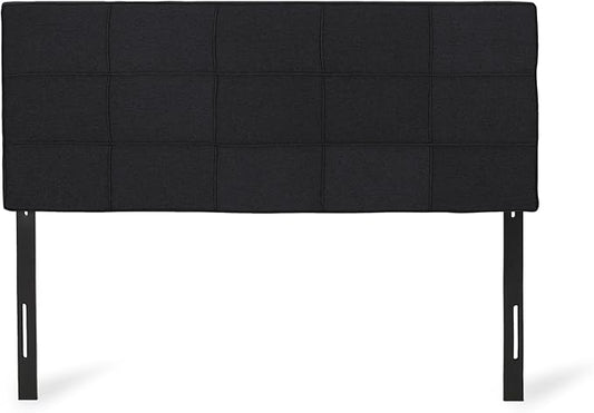 Christopher Knight Home Contemporary Upholstered Queen/Full Headboard, Black