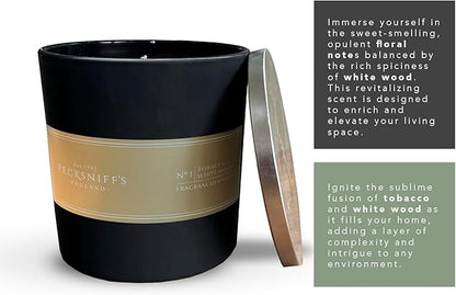 Pecksniff's Bamboo & Vetiver Candle | 3 Wicks, 550g/19.40oz