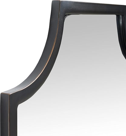 Crosley Furniture Aimee Mirror for Bathroom, Hallway, or Entryway, Oil Rubbed Bronze