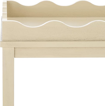 SAFAVIEH Home Collection Darlyn Sand 1-Drawer Rectangle Accent Table