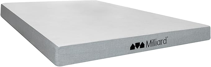 Milliard 5 in. Memory Foam Mattress - for Bunk Bed, Daybed, Trundle or Folding Bed Replacement (Full)
