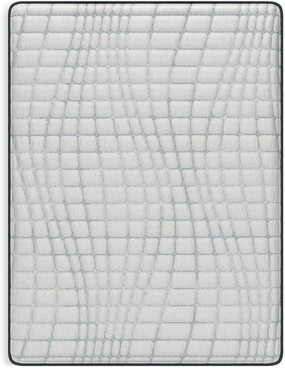 Signature Design by Ashley Hybrid 1300 13 Inch Plush Gel Memory Foam Mattress with Edge Support for Pressure Relief, King, Fiberglass Free, Mattress in A Box