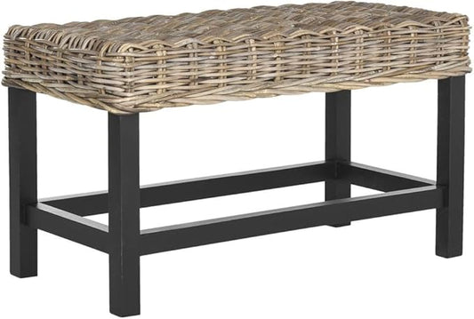 Safavieh Home Collection Omari Natural Wicker Bench