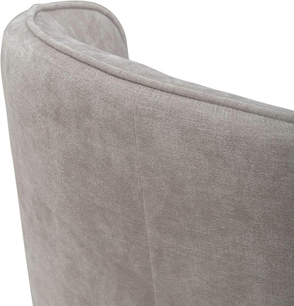Liberty Furniture Accent Dining Chairs with Castors - Rounded Arm - Truffle Upholstry - Set of Four